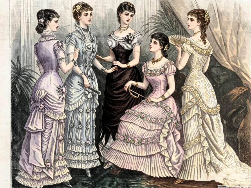 18810305 SURAH EVENING DRESS vintage sewing pattern PDF